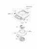 Kawasaki Motoren FH641V - DS25 bis FS481V - BS13 FJ180V-CS13 - Kawasaki FJ180V 4-Stroke Engine Spareparts COOLING-EQUIPMENT