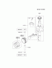 Kawasaki Motoren FH641V - DS25 bis FS481V - BS13 FJ180V-BS13 - Kawasaki FJ180V 4-Stroke Engine Spareparts PISTON/CRANKSHAFT