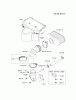 Kawasaki Motoren FH641V - DS25 bis FS481V - BS13 FR651V-CS06 - Kawasaki FR651V 4-Stroke Engine Spareparts AIR-FILTER/MUFFLER