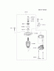 Kawasaki Motoren FH641V - DS25 bis FS481V - BS13 FR691V-AS16 - Kawasaki FR691V 4-Stroke Engine Spareparts STARTER