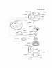 Kawasaki Motoren FH641V - DS25 bis FS481V - BS13 FR691V-AS15 - Kawasaki FR691V 4-Stroke Engine Spareparts COOLING-EQUIPMENT