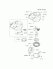 Kawasaki Motoren FH641V - DS25 bis FS481V - BS13 FR730V-AS12 - Kawasaki FR730V 4-Stroke Engine Spareparts COOLING-EQUIPMENT