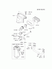 Kawasaki Motoren FH641V - DS25 bis FS481V - BS13 FS481V-AS17 - Kawasaki FS481V 4-Stroke Engine Spareparts AIR-FILTER/MUFFLER