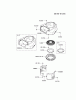 Kawasaki Motoren FH641V - DS25 bis FS481V - BS13 FS481V-AS21 - Kawasaki FS481V 4-Stroke Engine Spareparts COOLING-EQUIPMENT