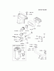 Kawasaki Motoren FH641V - DS25 bis FS481V - BS13 FS481V-AS23 - Kawasaki FS481V 4-Stroke Engine Spareparts AIR-FILTER/MUFFLER