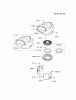 Kawasaki Motoren FH641V - DS25 bis FS481V - BS13 FS481V-AS24 - Kawasaki FS481V 4-Stroke Engine Spareparts COOLING-EQUIPMENT