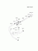Kawasaki Motoren FH641V - DS25 bis FS481V - BS13 FS481V-AS24 - Kawasaki FS481V 4-Stroke Engine Spareparts FUEL-TANK/FUEL-VALVE