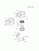 Kawasaki Motoren FH641V - DS25 bis FS481V - BS13 FS481V-AS26 - Kawasaki FS481V 4-Stroke Engine Spareparts COOLING-EQUIPMENT