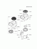 Kawasaki Motoren FH641V - DS25 bis FS481V - BS13 FS481V-AS10 - Kawasaki FS481V 4-Stroke Engine Spareparts COOLING-EQUIPMENT