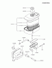 Kawasaki Motoren FA210V - AS02 bis FH641V - DS24 FA210V-AS02 - Kawasaki FA210V 4-Stroke Engine Spareparts AIR-FILTER/MUFFLER