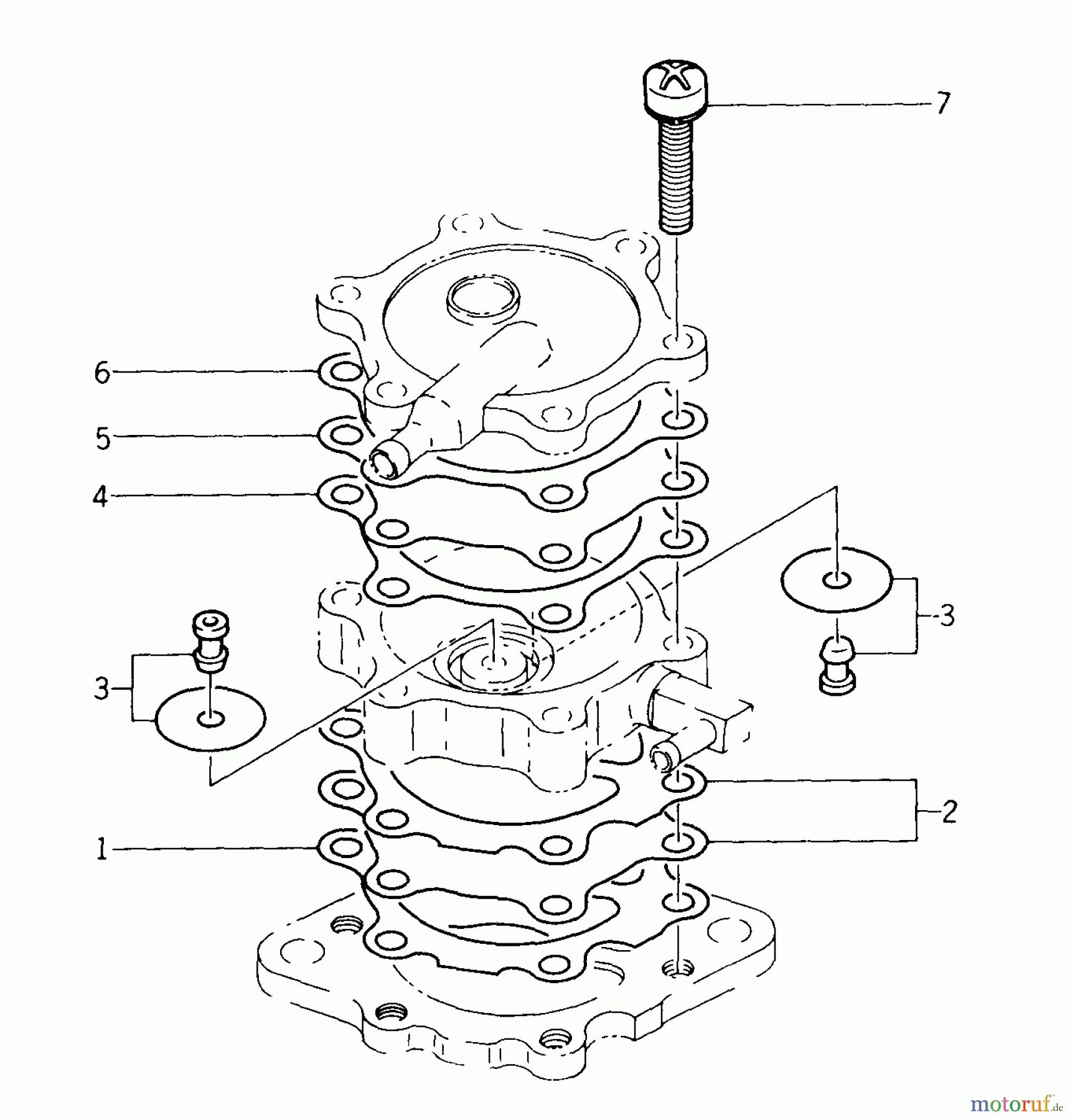  Kawasaki Motoren Motoren Vertikal FA210V - AS02 bis FH641V - DS24 FB460V-BS05 - Kawasaki FB460V 4-Stroke Engine Fuel Pump