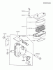 Kawasaki Motoren FA210V - AS02 bis FH641V - DS24 FB460V-CS16 - Kawasaki FB460V 4-Stroke Engine Spareparts AIR-FILTER/MUFFLER