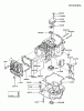 Kawasaki Motoren FA210V - AS02 bis FH641V - DS24 FB460V-CS16 - Kawasaki FB460V 4-Stroke Engine Spareparts CYLINDER/CRANKCASE