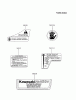 Kawasaki Motoren FA210V - AS02 bis FH641V - DS24 FB460V-BS23 - Kawasaki FB460V 4-Stroke Engine Spareparts LABEL