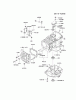 Kawasaki Motoren FA210V - AS02 bis FH641V - DS24 FB460V-LS14 - Kawasaki FB460V 4-Stroke Engine Spareparts CYLINDER/CRANKCASE #1