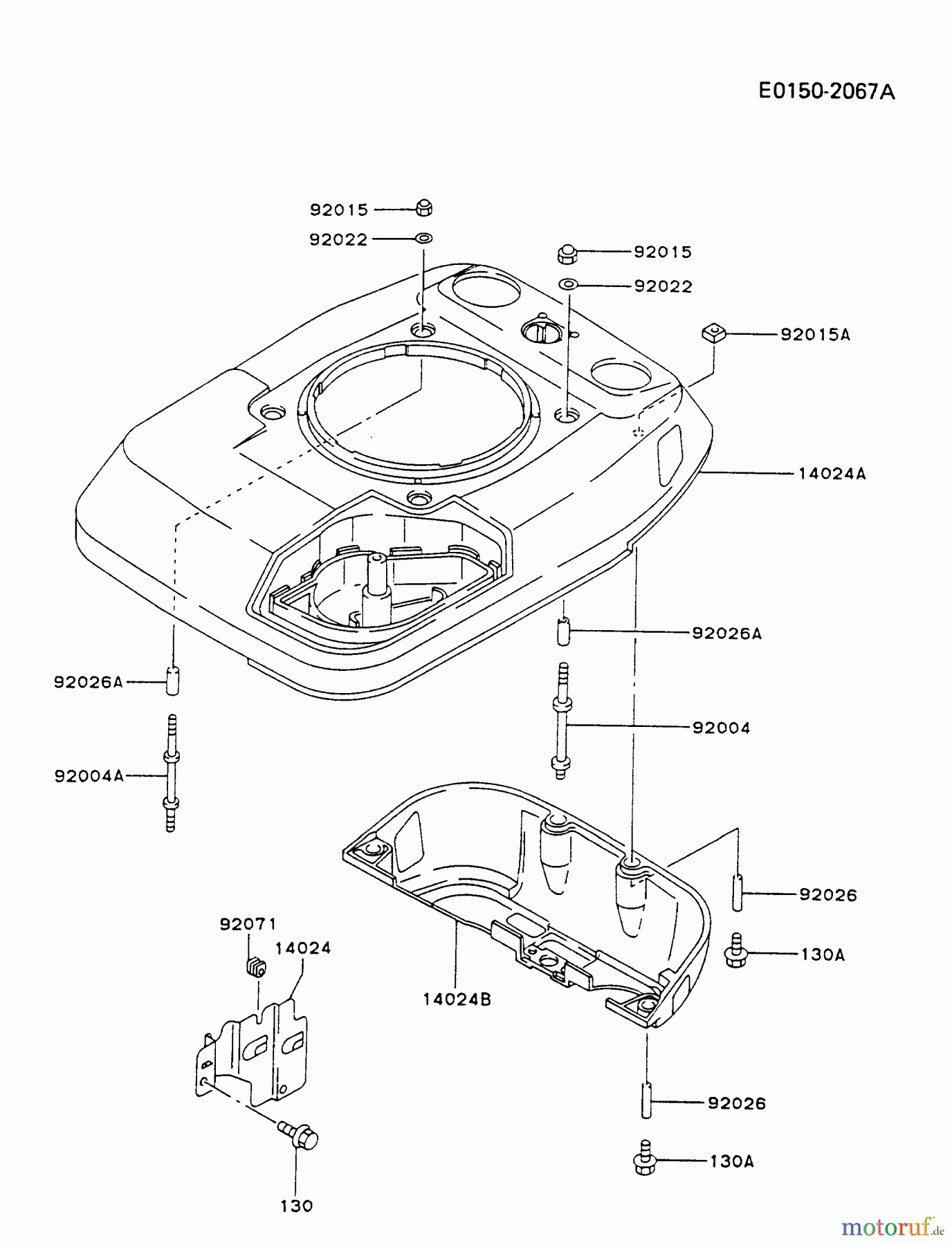  Kawasaki Motoren Motoren Vertikal FA210V - AS02 bis FH641V - DS24 FC150V-AS04 - Kawasaki FC150V 4-Stroke Engine COOLING-EQUIPMENT