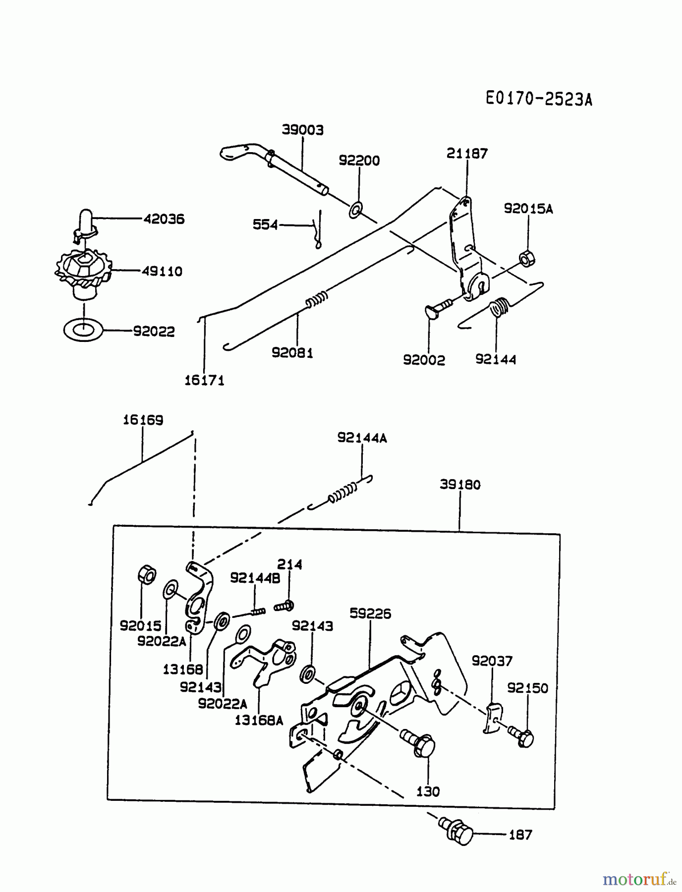  Kawasaki Motoren Motoren Vertikal FA210V - AS02 bis FH641V - DS24 FC150V-ES08 - Kawasaki FC150V 4-Stroke Engine CONTROL-EQUIPMENT