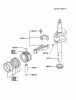 Kawasaki Motoren FA210V - AS02 bis FH641V - DS24 FC150V-ES08 - Kawasaki FC150V 4-Stroke Engine Spareparts PISTON/CRANKSHAFT