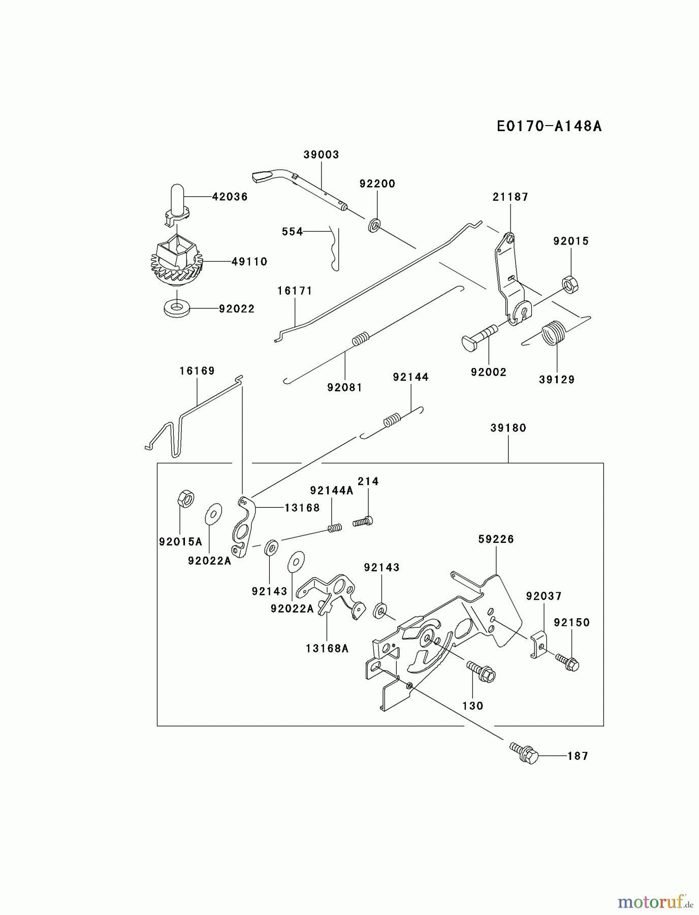  Kawasaki Motoren Motoren Vertikal FA210V - AS02 bis FH641V - DS24 FC150V-ES18 - Kawasaki FC150V 4-Stroke Engine CONTROL-EQUIPMENT