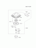 Kawasaki Motoren FA210V - AS02 bis FH641V - DS24 FC150V-ES19 - Kawasaki FC150V 4-Stroke Engine Spareparts STARTER