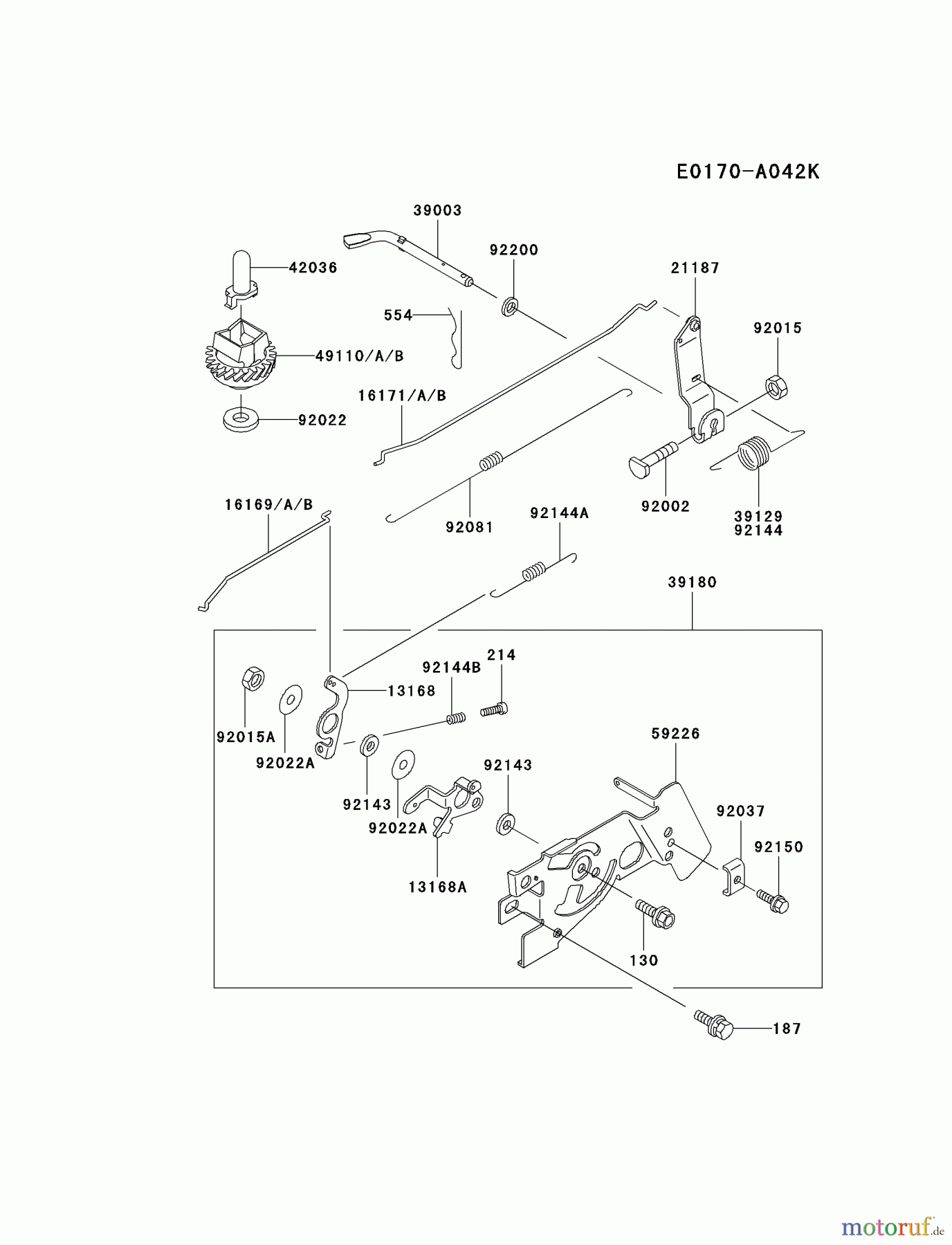  Kawasaki Motoren Motoren Vertikal FA210V - AS02 bis FH641V - DS24 FC150V-ES13 - Kawasaki FC150V 4-Stroke Engine CONTROL-EQUIPMENT