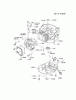 Kawasaki Motoren FA210V - AS02 bis FH641V - DS24 FC150V-GS10 - Kawasaki FC150V 4-Stroke Engine Spareparts CYLINDER/CRANKCASE #1