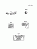 Kawasaki Motoren FA210V - AS02 bis FH641V - DS24 FC290V-BS05 - Kawasaki FC290V 4-Stroke Engine Spareparts LABEL