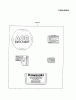 Kawasaki Motoren FA210V - AS02 bis FH641V - DS24 FC290V-AS11 - Kawasaki FC290V 4-Stroke Engine Spareparts LABEL