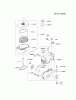 Kawasaki Motoren FA210V - AS02 bis FH641V - DS24 FC290V-AS15 - Kawasaki FC290V 4-Stroke Engine Spareparts AIR-FILTER/MUFFLER