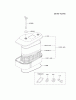 Kawasaki Motoren FA210V - AS02 bis FH641V - DS24 FC400V-AS02 - Kawasaki FC400V 4-Stroke Engine Spareparts AIR-FILTER/MUFFLER