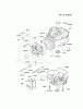 Kawasaki Motoren FA210V - AS02 bis FH641V - DS24 FC401V-AS00 - Kawasaki FC401V 4-Stroke Engine Spareparts CYLINDER/CRANKCASE