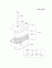 Kawasaki Motoren FA210V - AS02 bis FH641V - DS24 FC401V-AS02 - Kawasaki FC401V 4-Stroke Engine Spareparts AIR-FILTER/MUFFLER