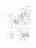 Kawasaki Motoren FA210V - AS02 bis FH641V - DS24 FC401V-AS04 - Kawasaki FC401V 4-Stroke Engine Spareparts CYLINDER/CRANKCASE