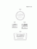 Kawasaki Motoren FA210V - AS02 bis FH641V - DS24 FC401V-AS04 - Kawasaki FC401V 4-Stroke Engine Spareparts LABEL