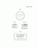 Kawasaki Motoren FA210V - AS02 bis FH641V - DS24 FC401V-BS01 - Kawasaki FC401V 4-Stroke Engine Spareparts LABEL