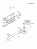 Kawasaki Motoren FA210V - AS02 bis FH641V - DS24 FC420V-AS12 - Kawasaki FC420V 4-Stroke Engine Spareparts VALVE/CAMSHAFT