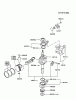 Kawasaki Motoren FA210V - AS02 bis FH641V - DS24 FC420V-AS12 - Kawasaki FC420V 4-Stroke Engine Spareparts PISTON/CRANKSHAFT