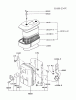 Kawasaki Motoren FA210V - AS02 bis FH641V - DS24 FC420V-CS01 - Kawasaki FC420V 4-Stroke Engine Spareparts AIR-FILTER/MUFFLER