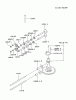 Kawasaki Motoren FA210V - AS02 bis FH641V - DS24 FC420V-CS01 - Kawasaki FC420V 4-Stroke Engine Spareparts VALVE/CAMSHAFT #1