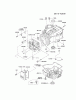 Kawasaki Motoren FA210V - AS02 bis FH641V - DS24 FC420V-GS14 - Kawasaki FC420V 4-Stroke Engine Spareparts CYLINDER/CRANKCASE #1