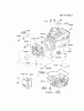 Kawasaki Motoren FA210V - AS02 bis FH641V - DS24 FC420V-FS06 - Kawasaki FC420V 4-Stroke Engine Spareparts CYLINDER/CRANKCASE #1