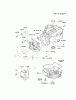 Kawasaki Motoren FA210V - AS02 bis FH641V - DS24 FC420V-GS17 - Kawasaki FC420V 4-Stroke Engine Spareparts CYLINDER/CRANKCASE