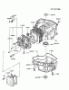 Kawasaki Motoren FA210V - AS02 bis FH641V - DS24 FC540V-AS13 - Kawasaki FC540V 4-Stroke Engine Spareparts CYLINDER/CRANKCASE