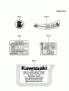 Kawasaki Motoren FA210V - AS02 bis FH641V - DS24 FC540V-BS04 - Kawasaki FC540V 4-Stroke Engine Spareparts LABEL