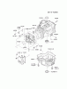 Kawasaki Motoren FA210V - AS02 bis FH641V - DS24 FC540V-ES13 - Kawasaki FC540V 4-Stroke Engine Spareparts CYLINDER/CRANKCASE