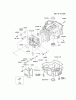 Kawasaki Motoren FA210V - AS02 bis FH641V - DS24 FC540V-ES16 - Kawasaki FC540V 4-Stroke Engine Spareparts CYLINDER/CRANKCASE #1