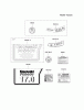 Kawasaki Motoren FA210V - AS02 bis FH641V - DS24 FC540V-JS03 - Kawasaki FC540V 4-Stroke Engine Spareparts LABEL