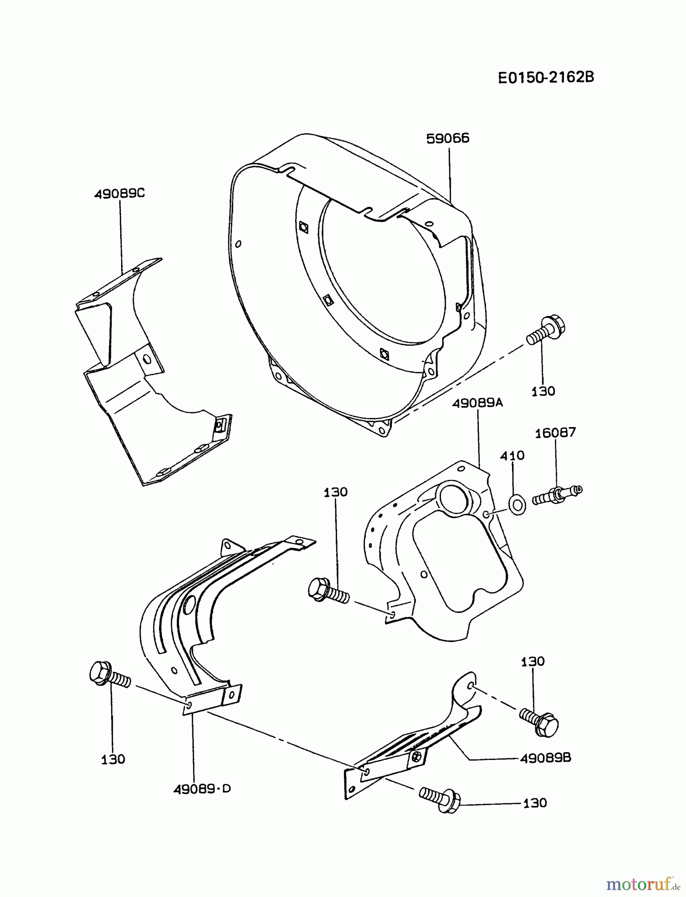  Kawasaki Geräte Stromerzeuger GER00A-AS00 (GE4000AS) - Kawasaki Generator COOLING-EQUIPMENT