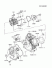 Kawasaki Geräte GER00A-AS00 (GE4000AS) - Kawasaki Generator Spareparts CYLINDER/CRANKCASE