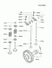 Kawasaki Geräte GER00A-AS00 (GE4000AS) - Kawasaki Generator Spareparts VALVE/CAMSHAFT